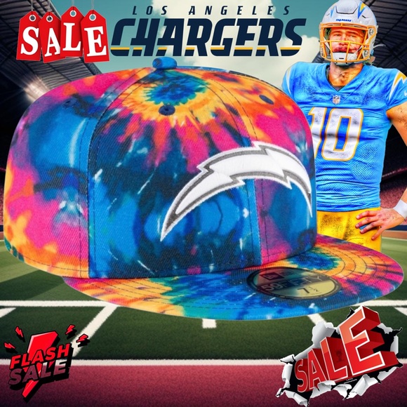 NFL Other - Brand New Era Multi-Color Chargers NFL Crucial Catch 59FIFTY 7 1/2 “RARE”